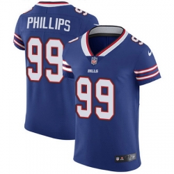 Nike Bills #99 Harrison Phillips Royal Blue Team Color Mens Stitched NFL Vapor Untouchable Elite Jersey