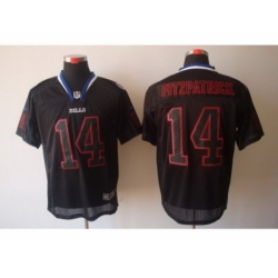 Nike Buffalo Bills 14 Ryan Fitzpatrick Black Elite Lights Out NFL Jersey