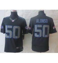 Nike Buffalo Bills 50 Kiko Alonso Black Limited Impact NFL Jersey