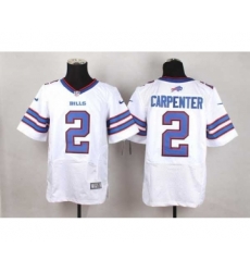 nike nfl jerseys buffalo bills 2 carpenter white[Elite]