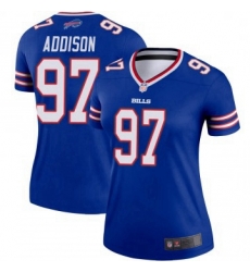 Women Buffalo Bills Mario Addison Royal Legend Jersey By Nike