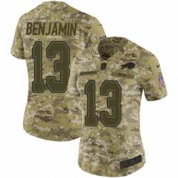 Womens Nike Buffalo Bills 13 Kelvin Benjamin Limited Camo 2018 Salute to Service NFL Jersey