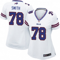 Womens Nike Buffalo Bills 78 Bruce Smith Game White NFL Jersey