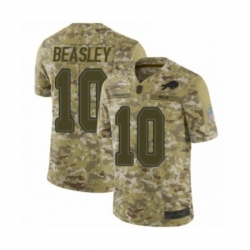 Youth Buffalo Bills 10 Cole Beasley Limited Camo 2018 Salute to Service Football Jersey