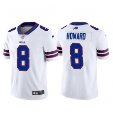 Youth Buffalo Bills 8 O J  Howard White Vapor Untouchable Limited Stitched Jersey 778