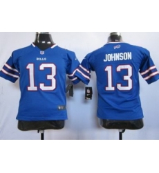 Youth Nike Buffalo Bills 13# Steve Johnson Nike NFL Jerseys