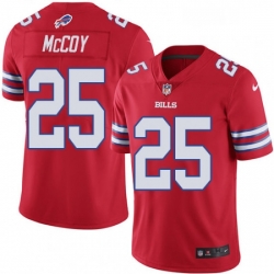 Youth Nike Buffalo Bills 25 LeSean McCoy Elite Red Rush Vapor Untouchable NFL Jersey