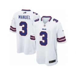 Youth Nike Buffalo Bills 3 EJ Manuel White NFL Jerseys