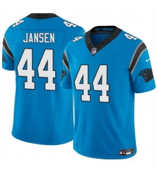 Men Carolina Panthers 44 J J  Jansen Blue 2025 F U S E  Vapor Limited Stitched Football Jersey