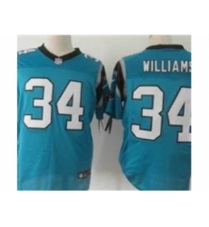 Nike Carolina Panthers 34 DeAngelo Williams blue Elite NFL Jersey