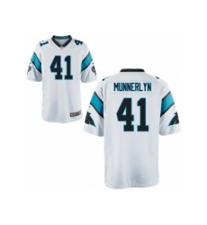 Nike Carolina Panthers 41 Captain Munnerlyn White Game NFL Jersey