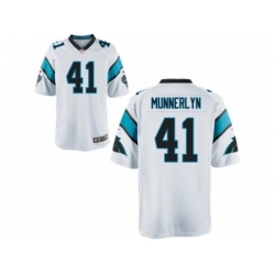 Nike Carolina Panthers 41 Captain Munnerlyn White Game NFL Jersey