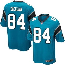 Nike Panthers #84 Ed Dickson Blue Alternate Mens Stitched NFL Elite Jersey