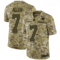 Kyle Allen Youth Carolina Panthers Nike 2018 Salute to Service Jersey Limited Camo