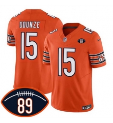Men Chicago Bears 15 Rome Odunze Orange 2026 F U S E With Mike Ditka 89 Patch Vapor Untouchable Limited Stitched Football Jersey Men Chicago Bears 15 Rome Odunze Orange 2026 F U S E With Mike Ditka 89 Patch Vapor Untouchable Limited Stitched Football Jersey