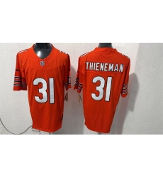 Men Chicago Bears 31 Dillon Thieneman Orange 2026 F U S E Vapor Untouchable Limited Stitched Football Jersey Men Chicago Bears 31 Dillon Thieneman Orange 2026 F U S E Vapor Untouchable Limited Stitched Football Jersey