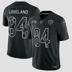 Men Chicago Bears  84 Colston Loveland Black F U S E  2026 Salute to Service Limited Stitched Football Jersey