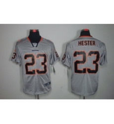 Nike Chicago Bears 23 Devin Hester Grey Elite Lights Out NFL Jersey