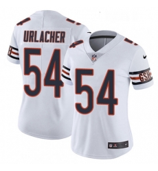 Womens Nike Chicago Bears 54 Brian Urlacher White Vapor Untouchable Limited Player NFL Jersey