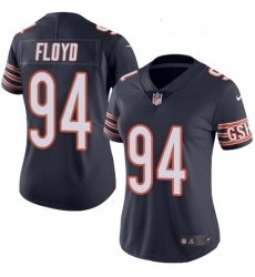 Womens Nike Chicago Bears 94 Leonard Floyd Navy Blue Team Color Vapor Untouchable Limited Player NFL Jersey