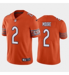 Youth  Chicago Bears 2 D J  Moore Orange Vapor Untouchable Stitched Football Jersey