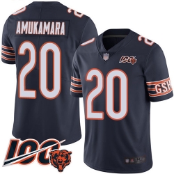 Youth Chicago Bears 20 Prince Amukamara Navy Blue Team Color 100th Season Limited Football Jersey