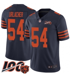 Youth Chicago Bears 54 Brian Urlacher Limited Navy Blue Rush Vapor Untouchable 100th Season Football Jersey