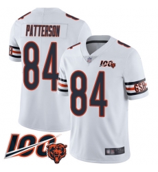 Youth Chicago Bears 84 Cordarrelle Patterson White Vapor Untouchable Limited Player 100th Season Football Jersey