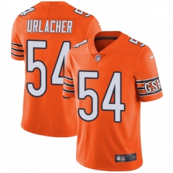 Youth Nike Chicago Bears 54 Brian Urlacher Limited Orange Rush Vapor Untouchable NFL Jersey