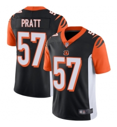 Bengals 57 Germaine Pratt Black Team Color Men Stitched Football Vapor Untouchable Limited Jersey