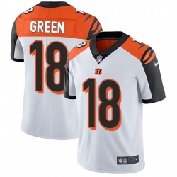 Mens Nike Cincinnati Bengals 18 AJ Green Vapor Untouchable Limited White NFL Jersey