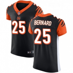 Mens Nike Cincinnati Bengals 25 Giovani Bernard Black Team Color Vapor Untouchable Elite Player NFL Jersey