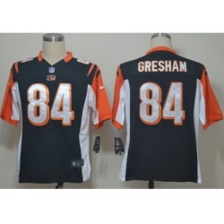 Nike Cincinnati Bengals 84 Jermaine Gresham Black Game NFL Jersey