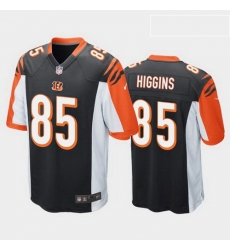 men tee higgins cincinnati bengals black game jersey 