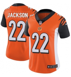 Nike Bengals #22 William Jackson Orange Alternate Womens Stitched NFL Vapor Untouchable Limited Jersey