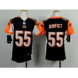 Nike Youth Cincinnati Bengals #55 Vontaze Burfict black Jerseys