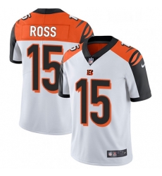 Youth Nike Cincinnati Bengals 15 John Ross Elite White NFL Jersey