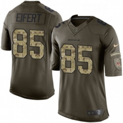 Youth Nike Cincinnati Bengals 85 Tyler Eifert Elite Green Salute to Service NFL Jersey