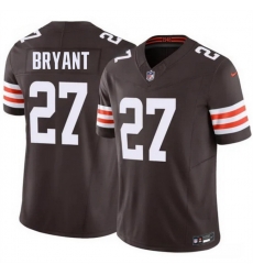 Men Cleveland Browns 27 Myles Bryant Brown 2026 F U S E Vapor Limited Stitched Football Jersey Men Cleveland Browns 27 Myles Bryant Brown 2026 F U S E Vapor Limited Stitched Football Jersey