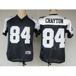 Dallas Cowboys jerseys 84 Crayton Blue Thanksgiving jersey throwback