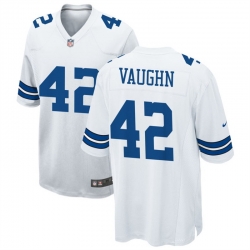 Men Dallas Cowboys 42 Vaughn whita Untouchable Limited Stitched Football Jersey