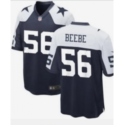 Men Dallas Cowboys Cooper Beebe #56 Blue Thanksgiven Stitched NFL Jersey Men Dallas Cowboys Cooper Beebe #56 Blue Thanksgiven Stitched NFL Jersey