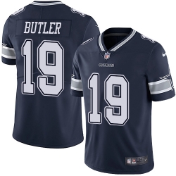 Nike Cowboys #19 Brice Butler Navy Blue Team Color Mens Stitched NFL Vapor Untouchable Limited Jersey