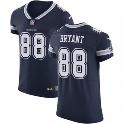 Nike Cowboys #88 Dez Bryant Navy Blue Team Color Mens Stitched NFL Vapor Untouchable Elite Jersey