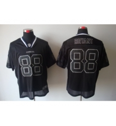 Nike Dallas Cowboys 88 Dez Bryant Black Elite Lights Out NFL Jersey