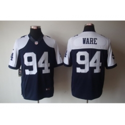 Nike Dallas Cowboys 94 DeMarcus Ware Limited Thankgivings Blue NFL Jersey