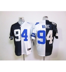 Nike Dallas Cowboys 94 DeMarcus Ware blue-white Elite Split NFL Jersey