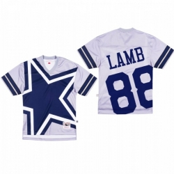 Women Dallas Cowboys CeeDee Lamb Big Face M&N Jersey