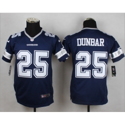 Women Nike Cowboys #25 Lance Dunbar Navy Blue Team Color NFL Elite Jersey