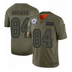 Womens Dallas Cowboys 84 Jay Novacek Limited Camo 2019 Salute to Service Football Jersey